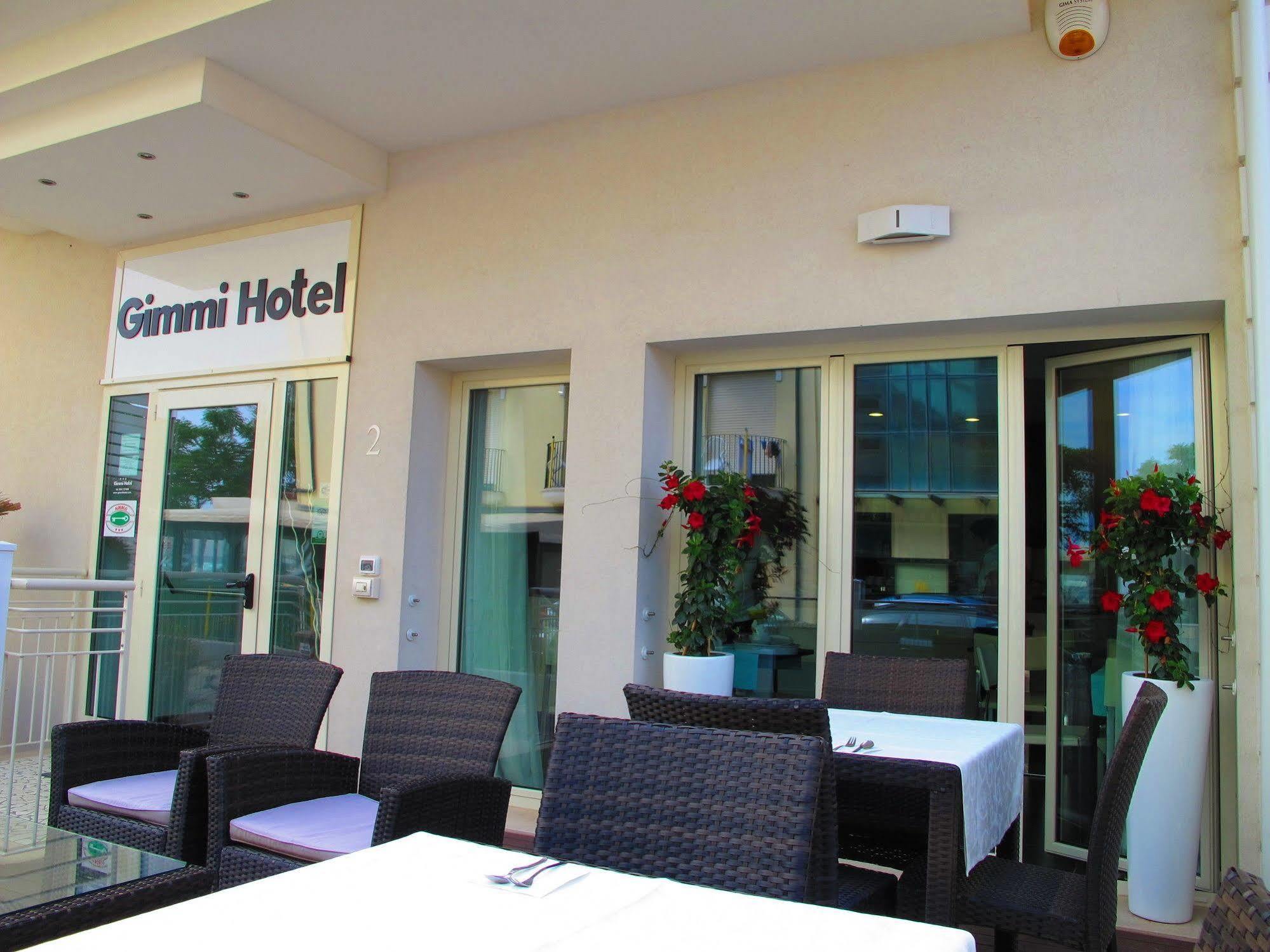 Gimmi Hotel Rimini Exterior foto